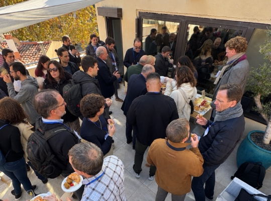 AI Day @Bcombinator — conversation during the event